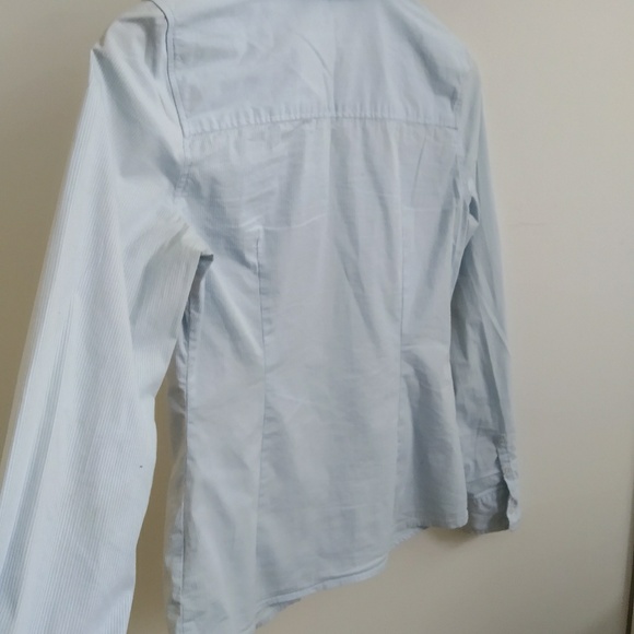 Mavi Classic Blue mini stripe button up shirt - Picture 3 of 5